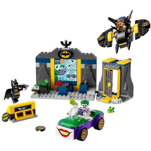 Конструктор LEGO DC Batman Печера Бетмена з Бетменом Бетгерлом та Джокером, 184 деталі (76272) - Pampik - 2