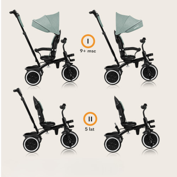 Велосипед Lionelo Berry Green Forest, зеленый - Pampik - 19