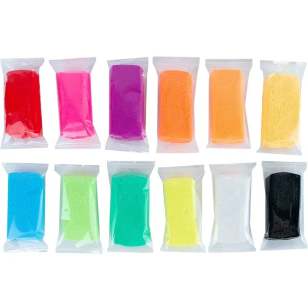 Пластилин воздушный Kite 12 цветов +формочка Hot Wheels (HK23-135) - Pampik - 2