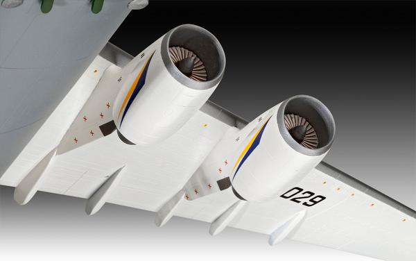 Сборная модель Revell Грузовой самолет АН-124 Руслан, масштаб 1:144, 178 деталей (RVL-03807) - Pampik - 6