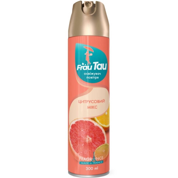 Освіжувач повітря Frau Tau Цитрусовий мікс, 300 мл - Pampik