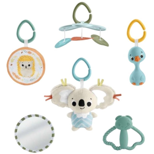 Развивающий коврик Fisher-Price Первые прикосновения ребенка (HRB15) - Pampik - 4