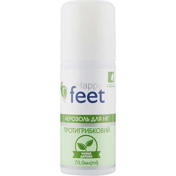 Аерозоль для ніг Happy Feet Протигрибковий 70 мл - Pampik