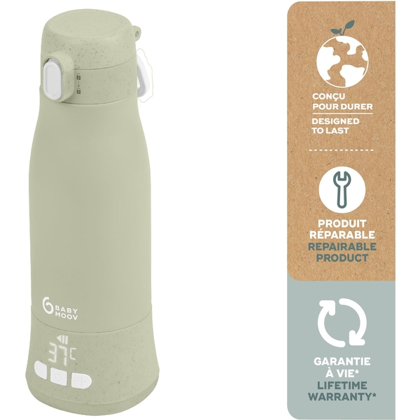 Термос-подогреватель для смесей Babymoov Moov & Feed, беспроводной, зеленый (A002104) - Pampik - 2