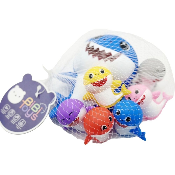 Набір іграшок для купання Bibi Toys Акула 7 шт. (760912BT) - Pampik - 3