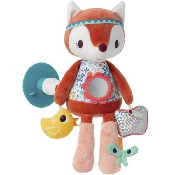 Розвиваюча іграшка Lilliputiens Лисичка Аліса на присосці (83524) - Pampik
