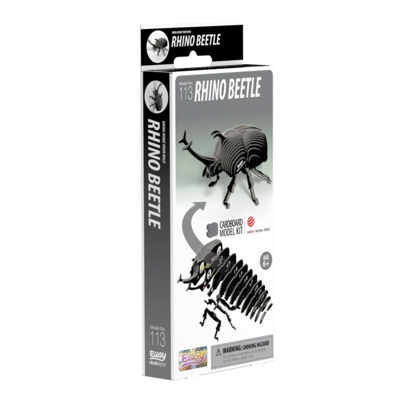 Збірна 3Д модель Eugy Зоопарк Жук-носоріг (XEG-113) - Pampik - 6
