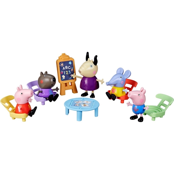 Ігровий набір Peppa Figurines Клас Пеппи (F8868) - Pampik - 2