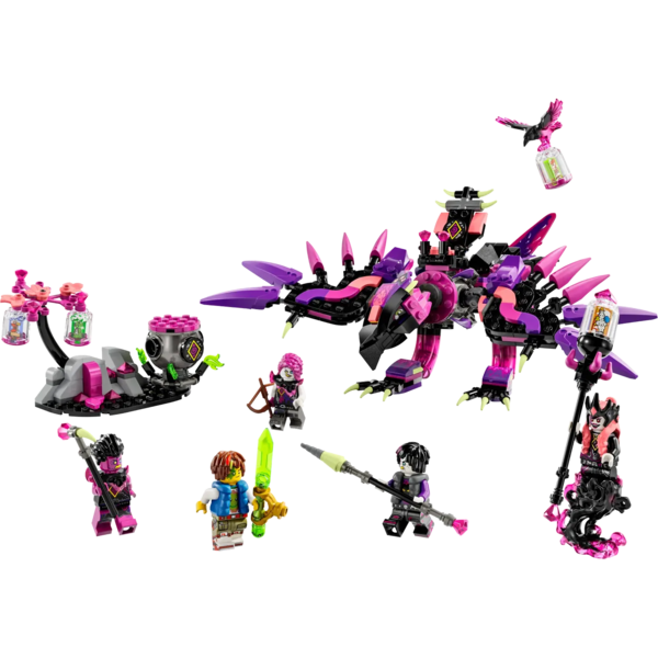 Конструктор LEGO DREAMZzz Кошмарні істоти Невідьми, 457 деталей (71483) - Pampik - 3