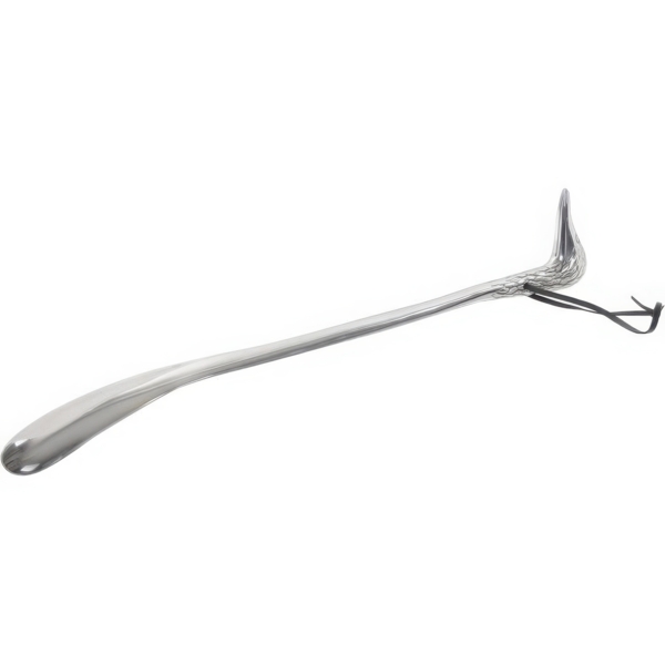 Ложка для взуття Elen Dekor Качка алюміній, 50 см (874-044) - Pampik