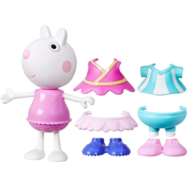 Ігровий набір Peppa Figurines Модна пригода Одягни Сюзі (G0330) - Pampik - 3