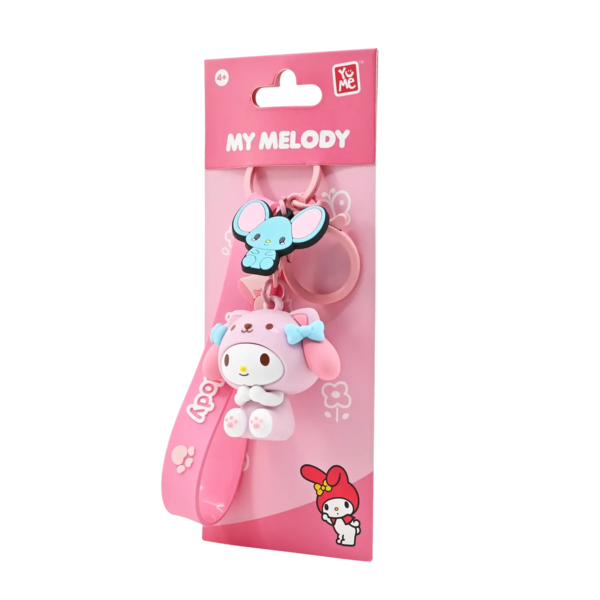 Брелок Hello Kitty Май Мелоди с животным (11541) - Pampik - 2