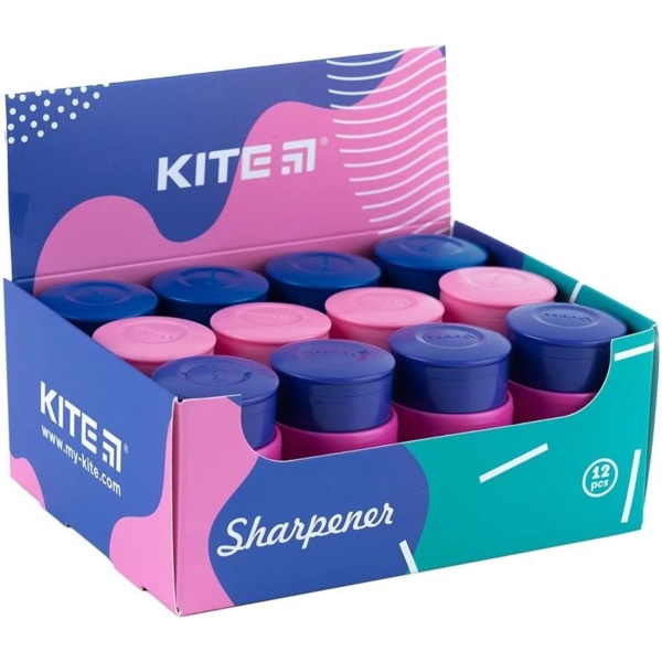 Точилка Kite Sunset з контейнером в асортименті (K24-368) - Pampik - 8