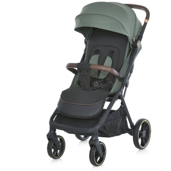 Коляска El Camino Beya ME 1127-G khaki green - Pampik