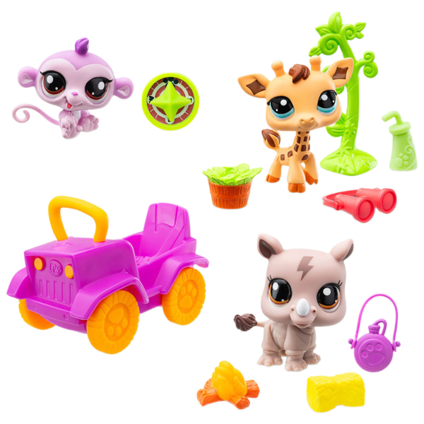 Ігровий набір Littlest Pet Shop Сафарі (524) - Pampik