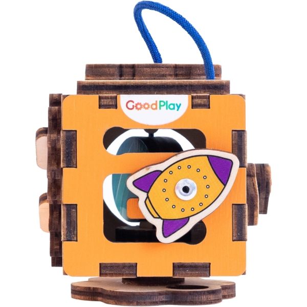 Бизикубик GoodPlay Космический 5х5х5 см (К107) - Pampik - 2