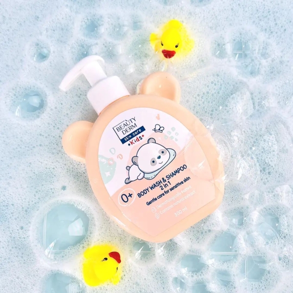 Гель-шампунь для немовлят Beauty Derm Skin Care Kids 300 мл - Pampik - 3