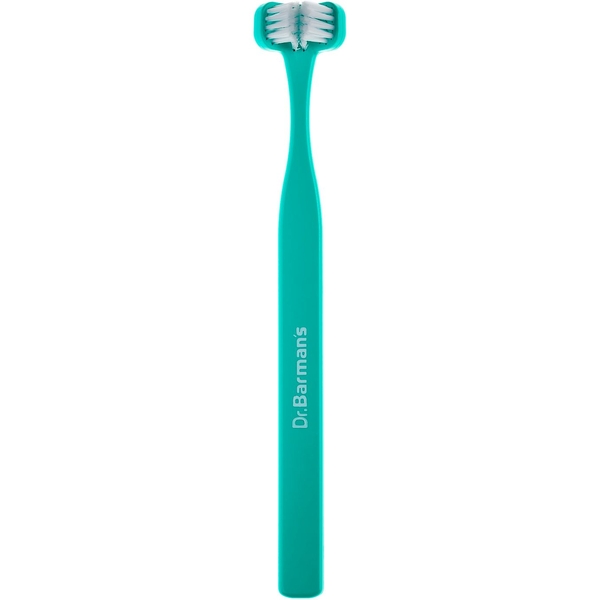 Зубна щітка дитяча Dr. Barman's Superbrush Dentaco AG бірюзова - Pampik