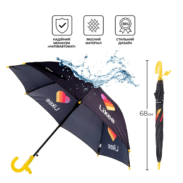 Парасолька дитяча Kite Likee (LK22-2001) - Pampik - 2