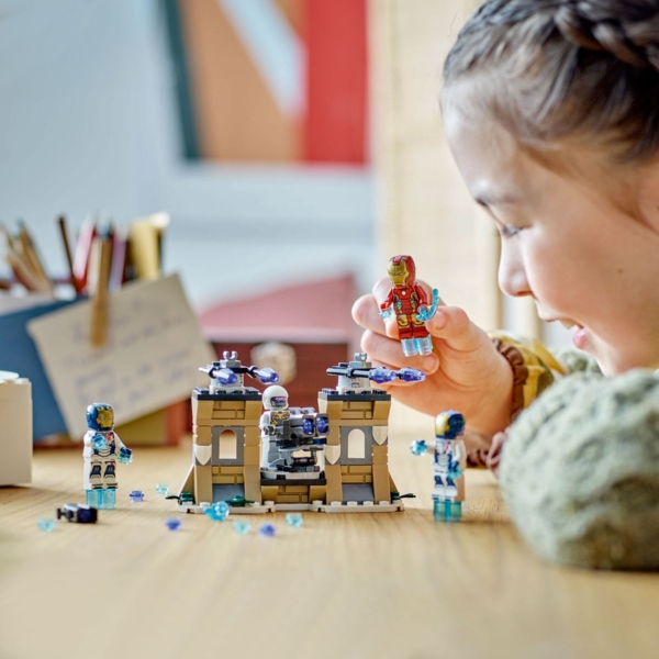 Конструктор LEGO Super Heroes Marvel Залізна Людина і Залізний легіон проти солдата Гідри 135 деталей (76288) - Pampik - 6