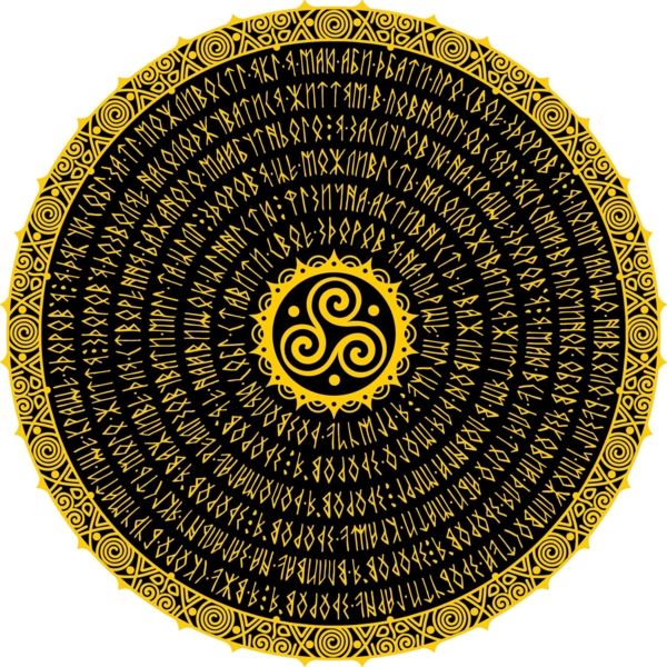 Картина за номерами Strateg & Karpachoff Здоров'я сугестивна мандала 40х40 см (3 Mandala (health)) - Pampik