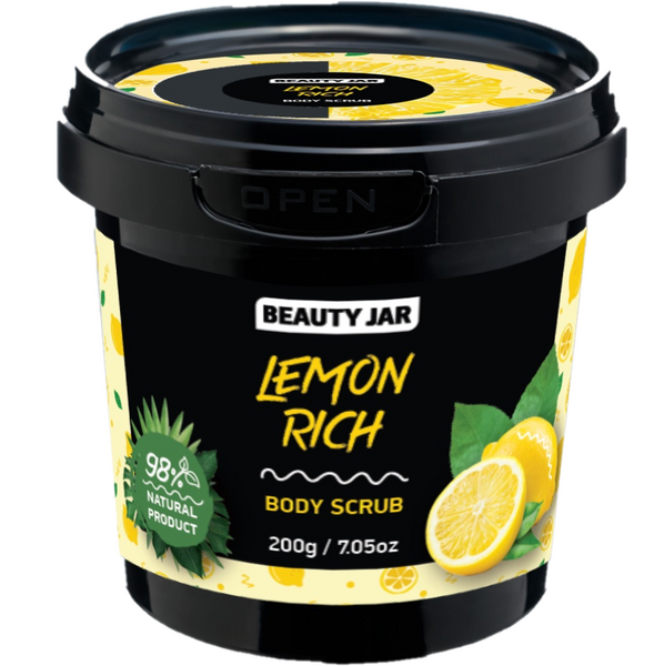 Скраб для тіла Beauty Jar Лимонна Розкіш 200 г - Pampik