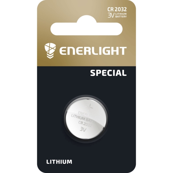Батарейка Enerlight Lithium CR 2032 BLI, 1 шт. - Pampik