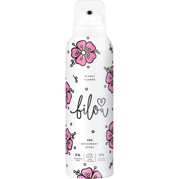 Дезодорант-спрей Bilou Deodorant Spray Flashy Flower, 150 мл - Pampik
