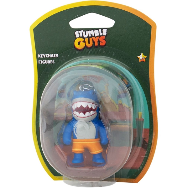 Коллекционная фигурка Stumble Guys Мегалодон с кольцом (SG8010-6) - Pampik