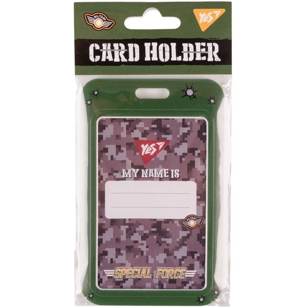 Бейдж Yes Military слайдер без ленты вертикальный (940318) - Pampik - 3