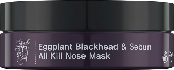 Маска-патчи для носа Eyenlip Eggplant Blackhead Sebum All Kill Nose Mask против черных точек, 50 шт. - Pampik - 2