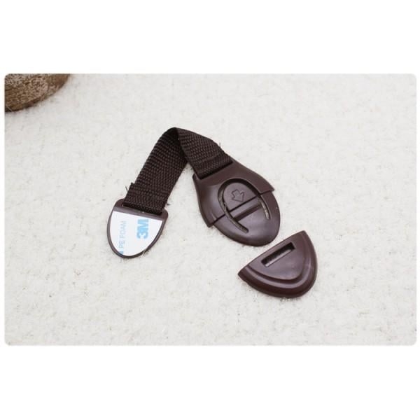 Замок універсальний 3М тканинний коричневий - Pampik - 4