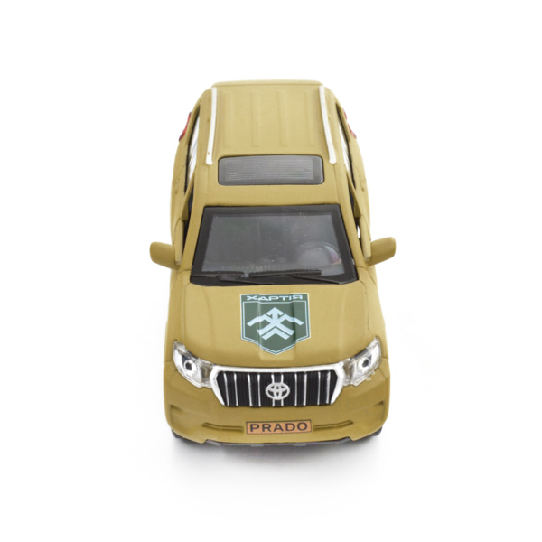 Автомодель TechnoDrive Шевроны Героев Toyota Prado Хартия (KM6188) - Pampik - 3