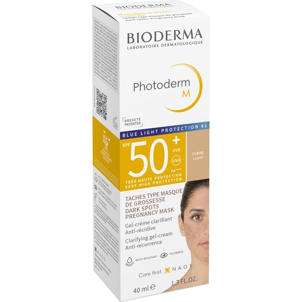 Сонцезахисний крем-гель Bioderma Photoderm Blue Light Protection 61 SPF50+ 40 мл - Pampik - 2