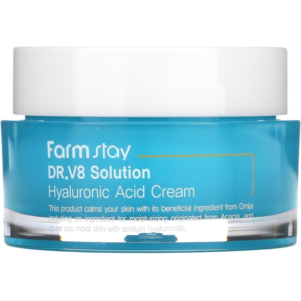 Крем для лица FarmStay DR.V8 Solution Hyaluronic Acid Cream 50 мл - Pampik