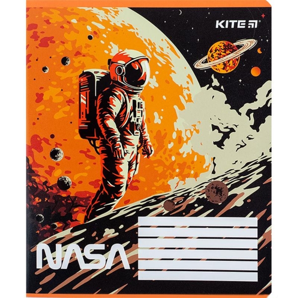Набор тетрадей Kite NASA А5 в линию, 12 листов, 25 шт. (NS24-234) - Pampik - 5