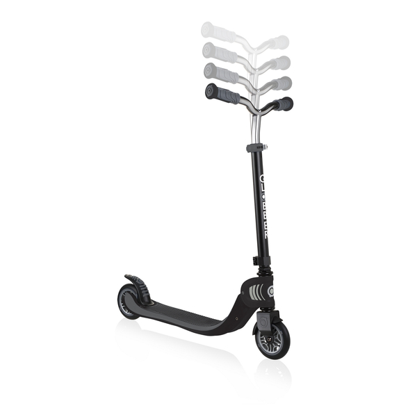 Самокат Globber Flow Foldable 125 черно-серый до 100 кг 6+ 2 колеса - Pampik - 10