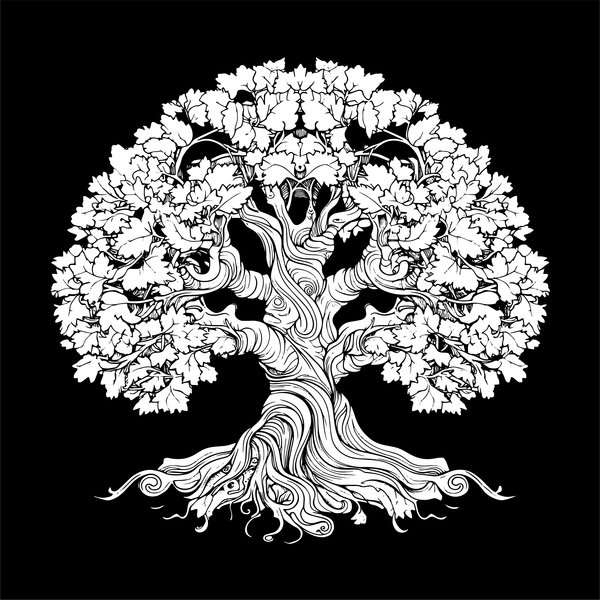 Картина за номерами Strateg & Karpachoff Сюжет № 3 Дерево змін 40х40 см (SK-1) - Pampik