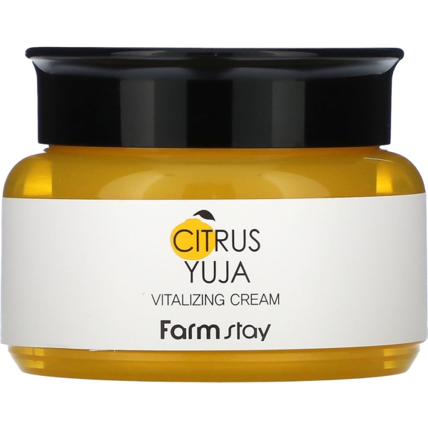 Крем для обличчя FarmStay Citrus Yuja Vitalizing Cream 100 г - Pampik