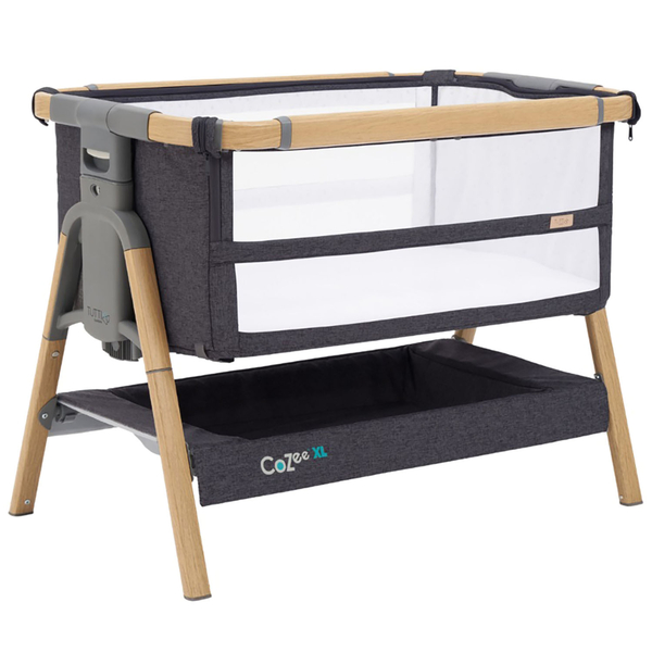 Ліжечко-трансформер 2 в 1 Tutti Bambini CoZee XL темно-сіре (211209/3581) - Pampik