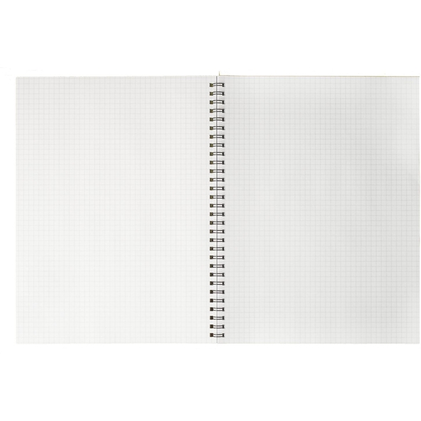 Зошит Buromax Gloss на пружині А4, 80 аркушів чорний (BM.24452151-01) - Pampik - 2