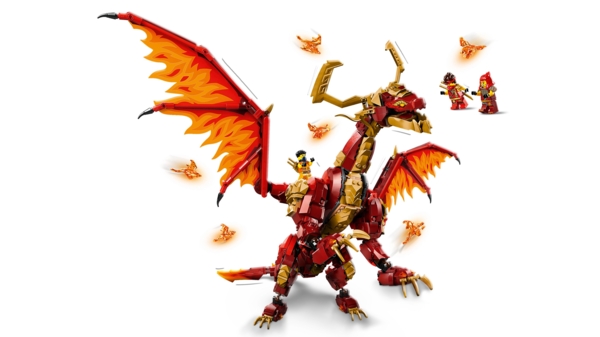 Конструктор LEGO NINJAGO Першодракон руху, 1716 деталей (71822) - Pampik - 2