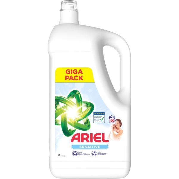 Гель для стирки Ariel Для чувствительной кожи, 5 л - Pampik - 2