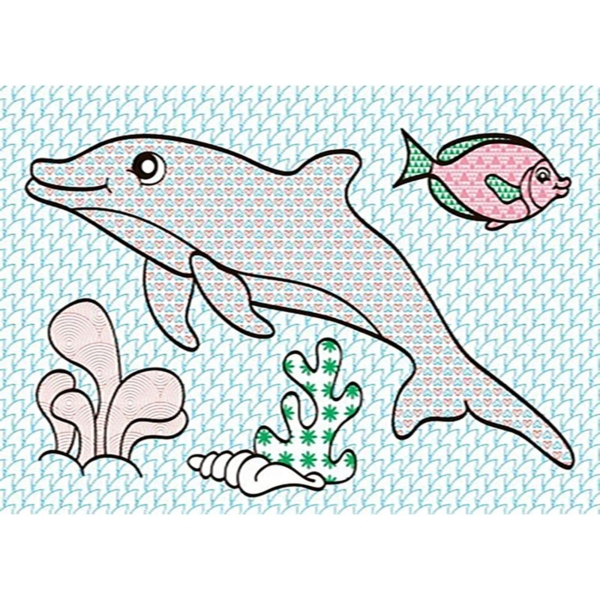 Раскраска водная Видавництво Ранок Море (Л734010У) - Pampik - 2