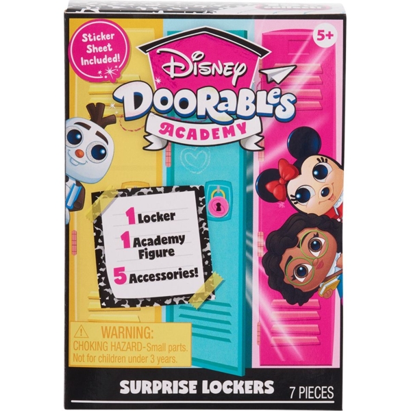 Игровой набор Disney Doorables Academy Шкафчик с сюрпризом (44722K) - Pampik