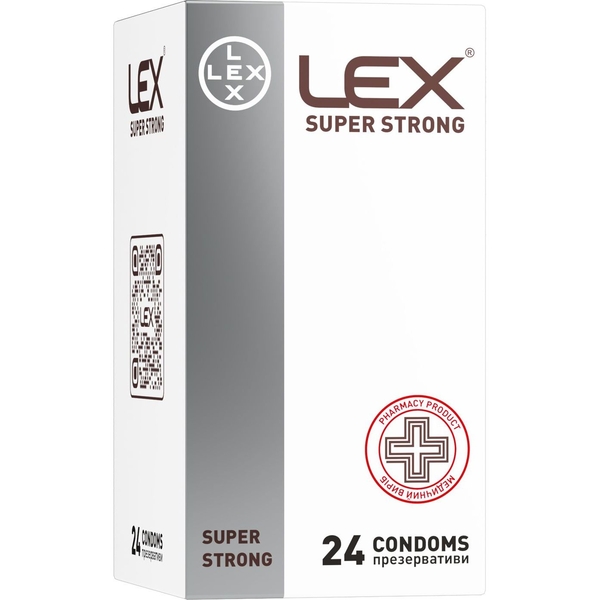Презервативы Lex Super Strong 24 шт. - Pampik