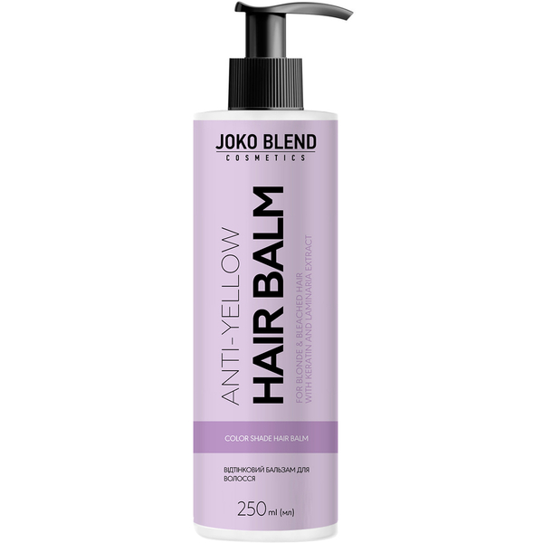 Оттеночный бальзам для волос Joko Blend Anti-Yellow, 250 мл - Pampik