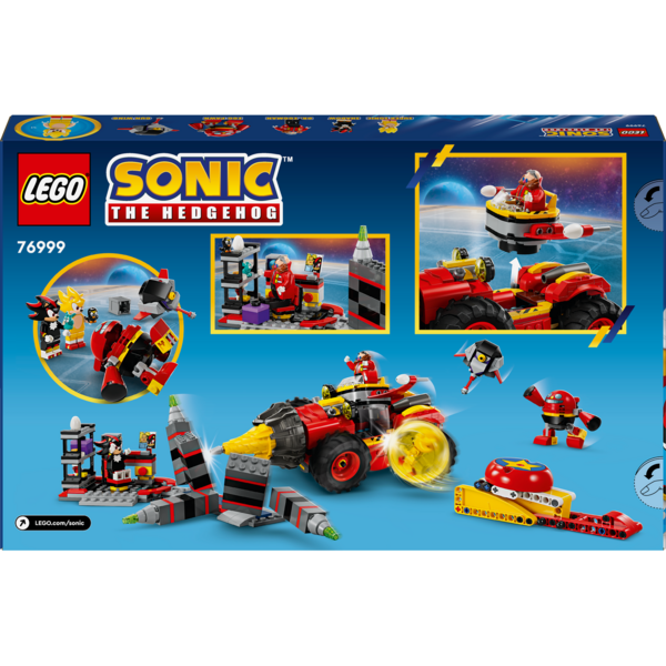 Конструктор LEGO Sonic The Hedgehog Супер Сонік проти Яйця-бурильника, 590 деталей (76999) - Pampik - 2
