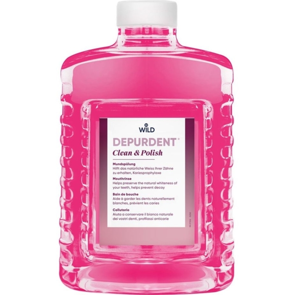 Ополіскувач для порожнини рота Dr. Wild Depurdent Очищення та полірування 1.5 л - Pampik