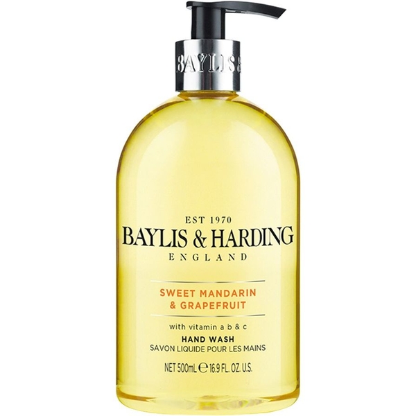 Жидкое мыло для рук Baylis & Harding Sweet Mandarin & Grapefruit, 500 мл - Pampik